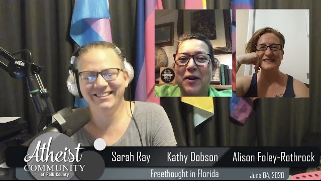 Kathy, Alison, and Sarah on Freethought in Florida